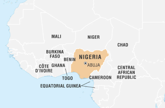 <p>West Africa</p>