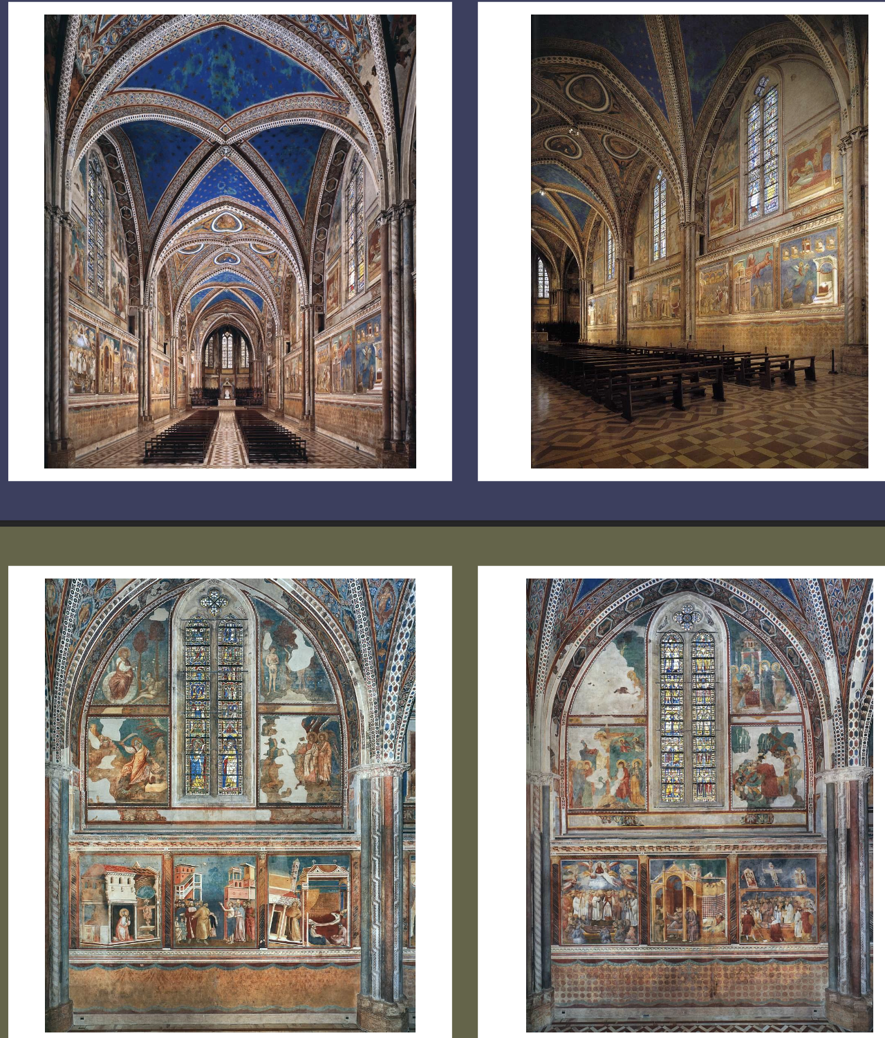 <p>Assisi, Upper church</p>