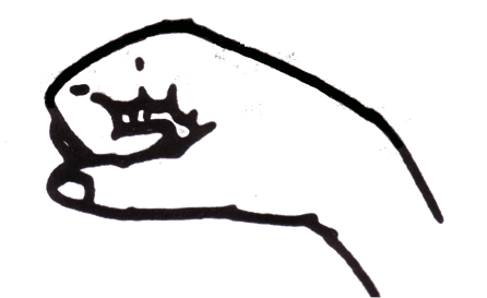 <p>What solfege is this the hand sign for? </p>