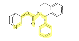 <p>Antagonist</p><p>69% unchanged in the urine</p><p>CYP 3A4</p>