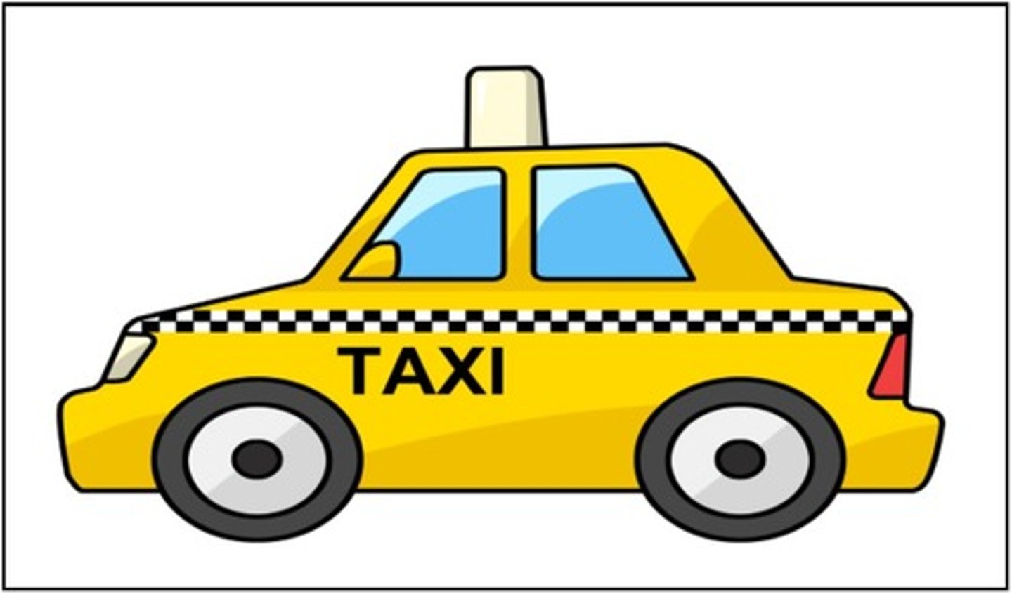 <p>taxi</p>