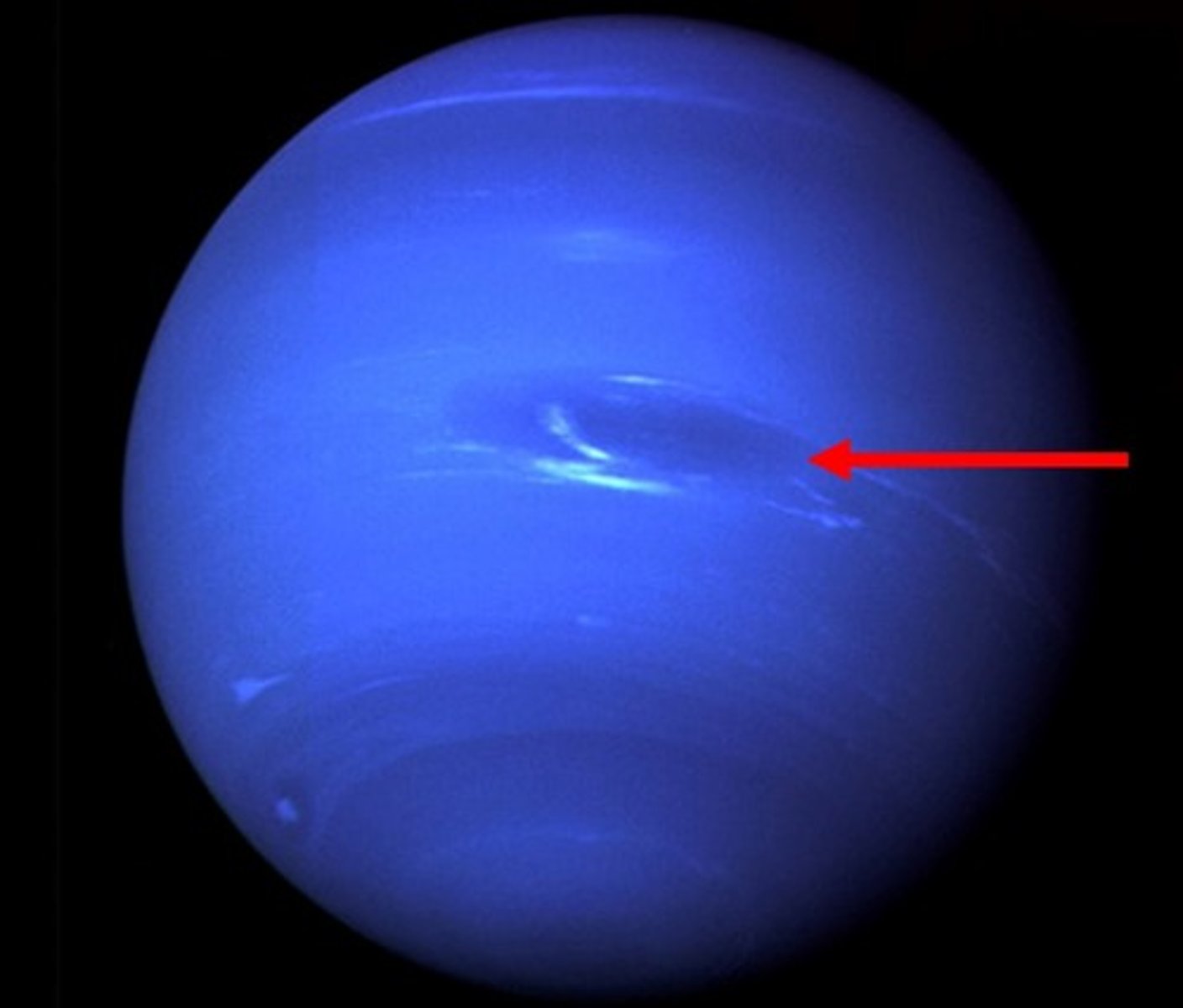 <p>What feature received the most attention on Neptune, but disappeared quickly?</p>