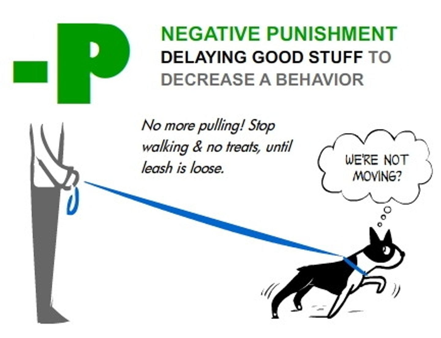 <p>You are teaching your son to eat his vegetables. On days that he doesn't eat his vegetables, he doesn't get to play his video games. This is an example of Negative Punishment because you are taking away a desired stimulus as a punishment.</p>