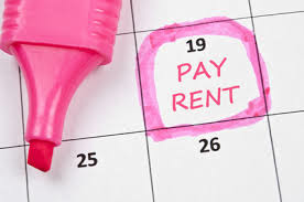 <p>rent (payment)</p>