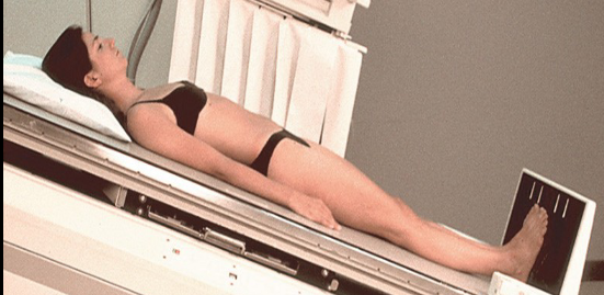 <p>Patients head is elevated above the trunk of the body</p>