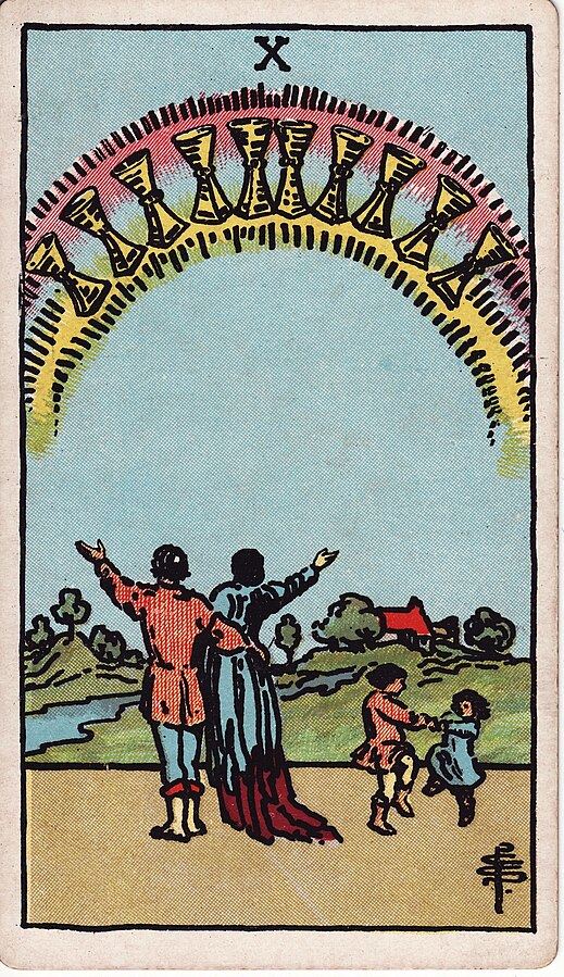 <p>Ten of Cups</p>