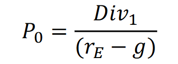 <p>A method for valuing a stock by assuming that dividends will increase at a constant rate indefinitely. It calculates the present value of all future dividends based on this growth rate. </p>