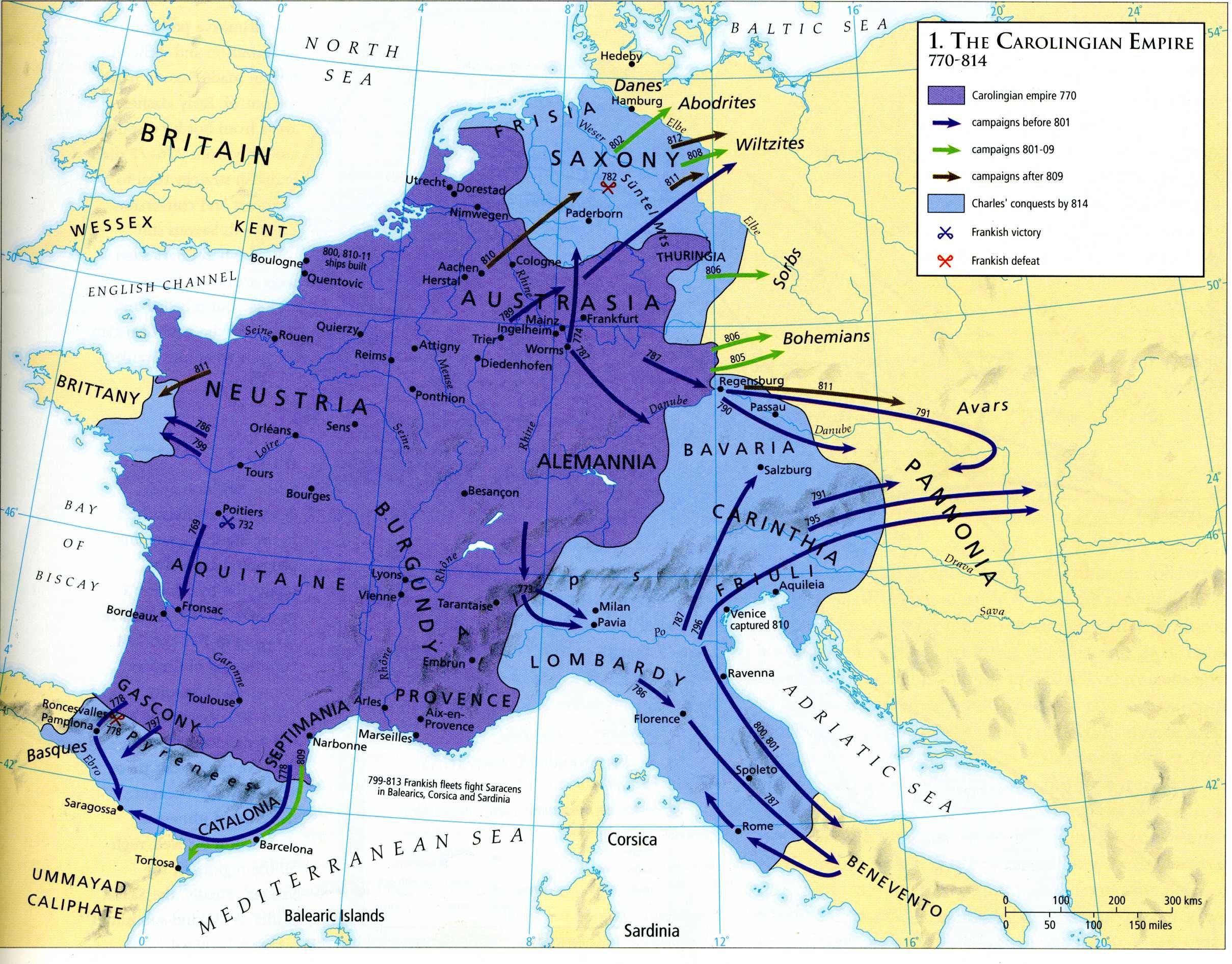 <p><span>Carolingian Empire</span></p>