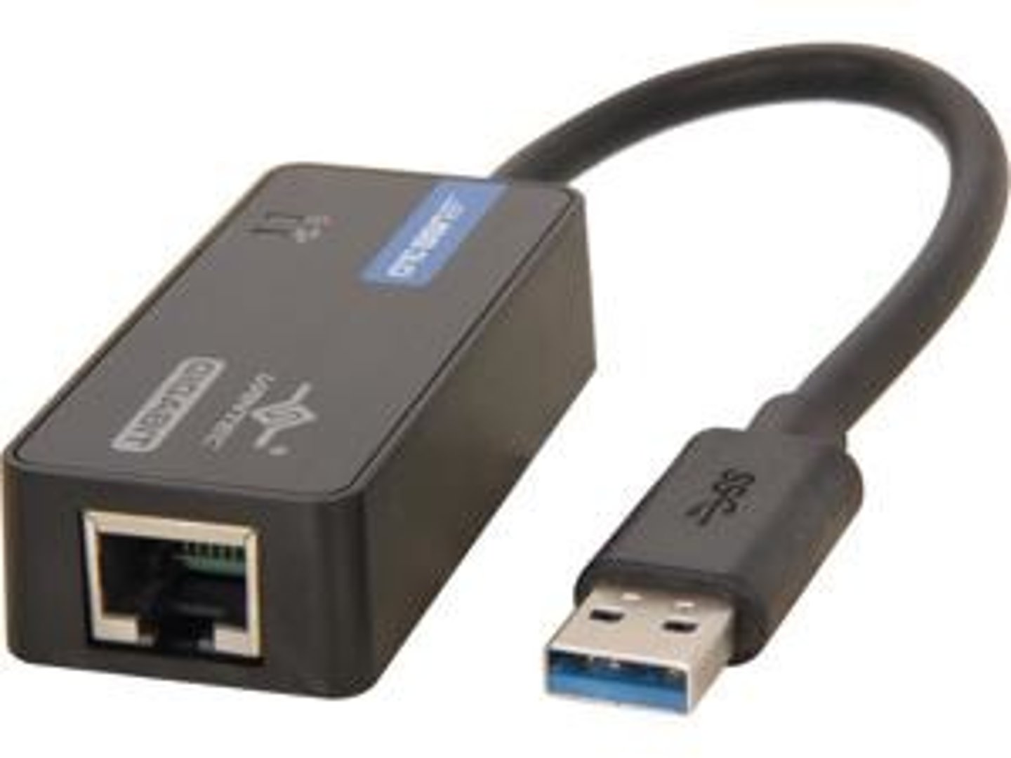 <p>Used to connect an RJ45 connector to a USB port</p>