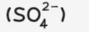 <p><strong>test</strong>: acidify, then add aqueous barium nitrate</p><p><strong>test result</strong>: white ppt.</p>