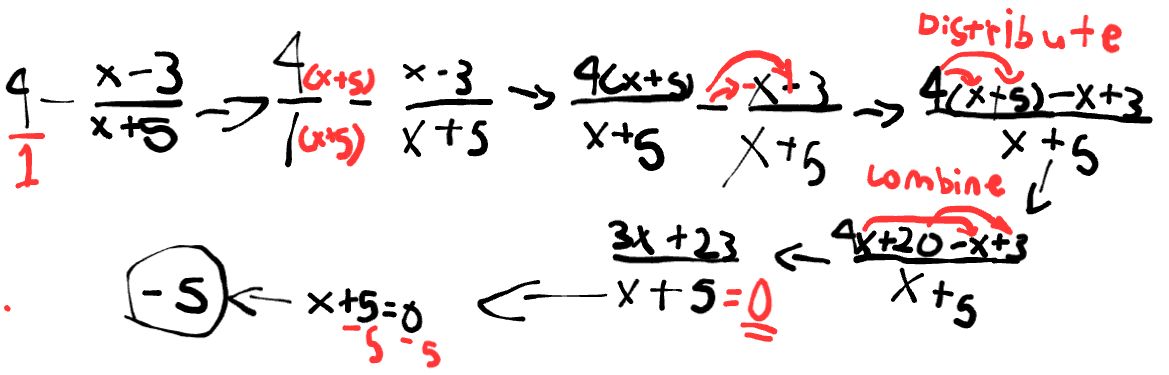 <p>3x+23/x+5</p><p>-5</p>