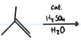 <p>Write out the product and mechanism for this reaction. What is this Reaction? What rule does it follow?</p>