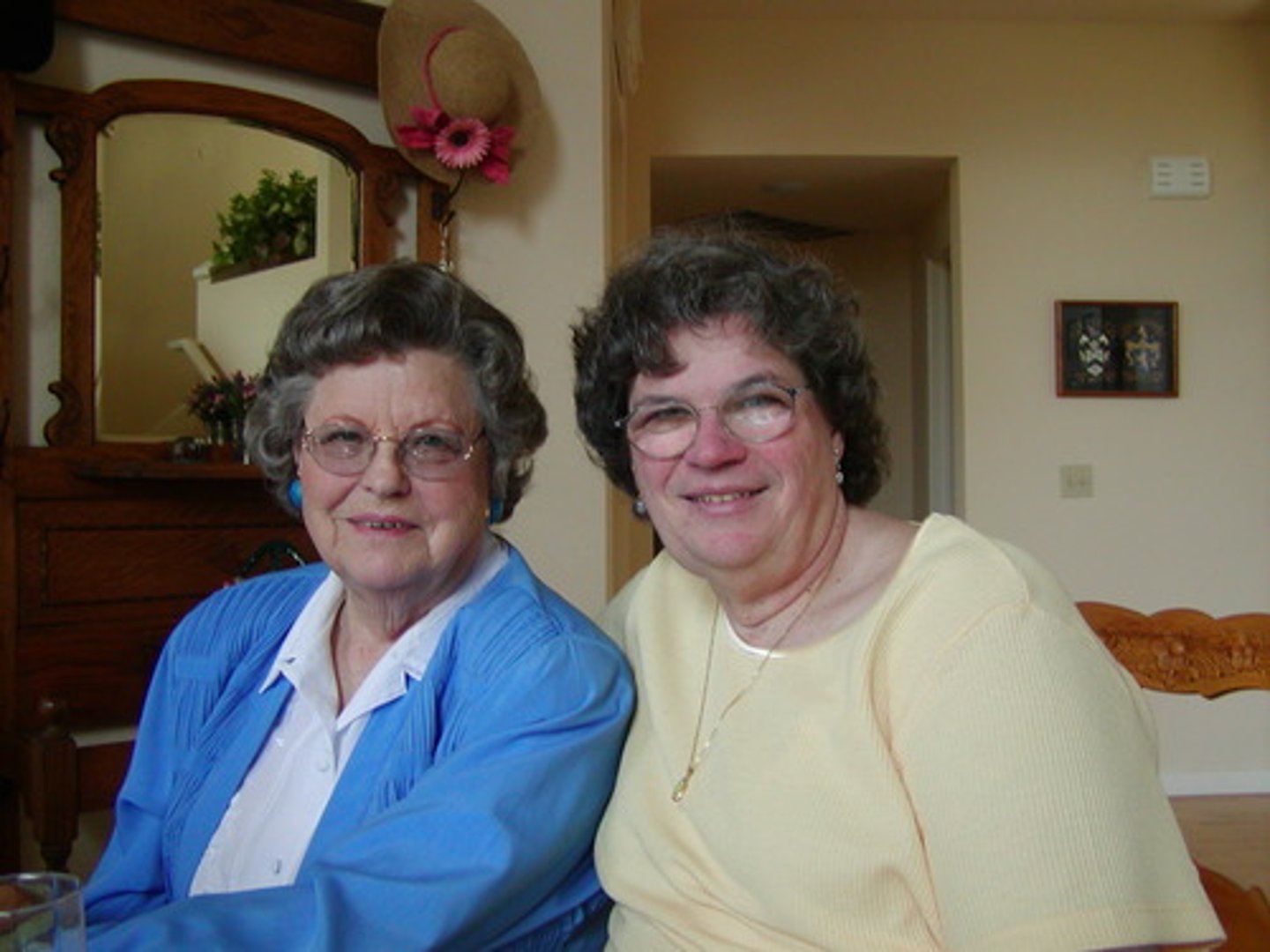 <p>she takes after her mom</p>