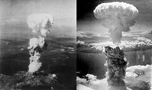 <p>The names of the two atomic bombs which were dropped on Nagasaki and Hiroshima.</p>