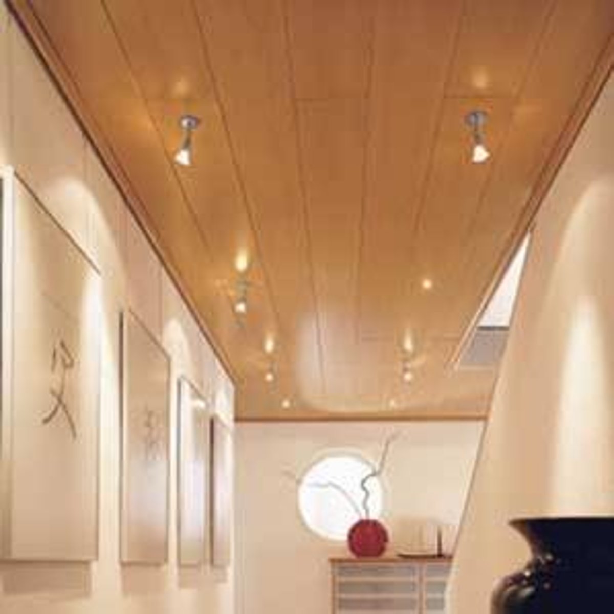 <p>the ceiling</p>