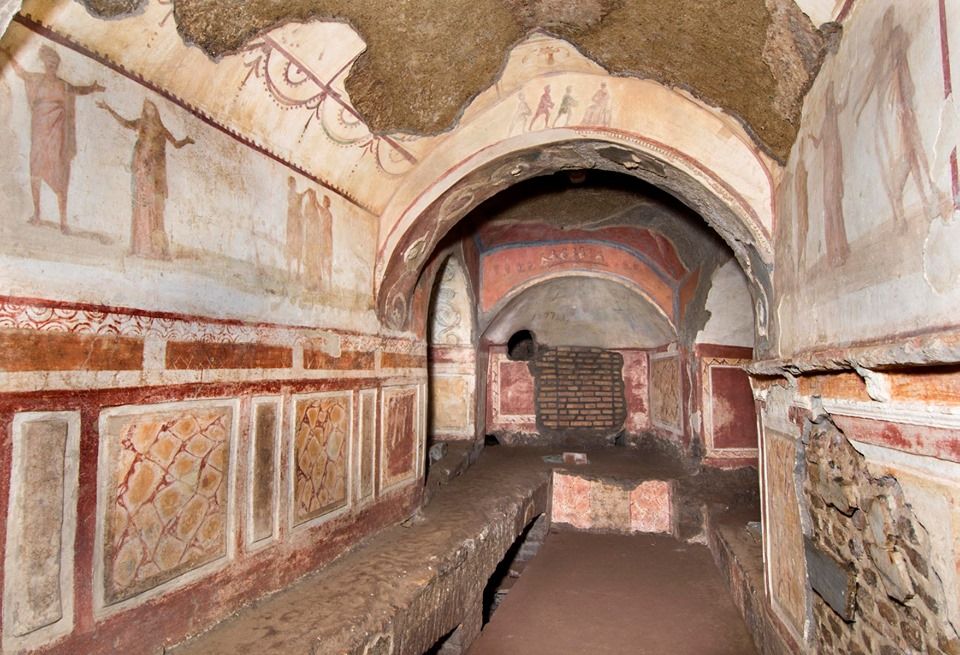 <p>Catacomb of Priscilla</p>