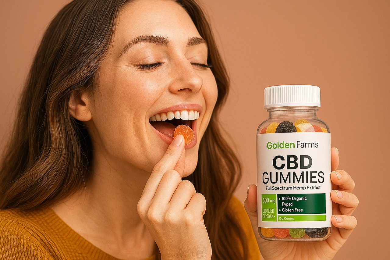 <p>Golden Farms CBD Gummies</p>