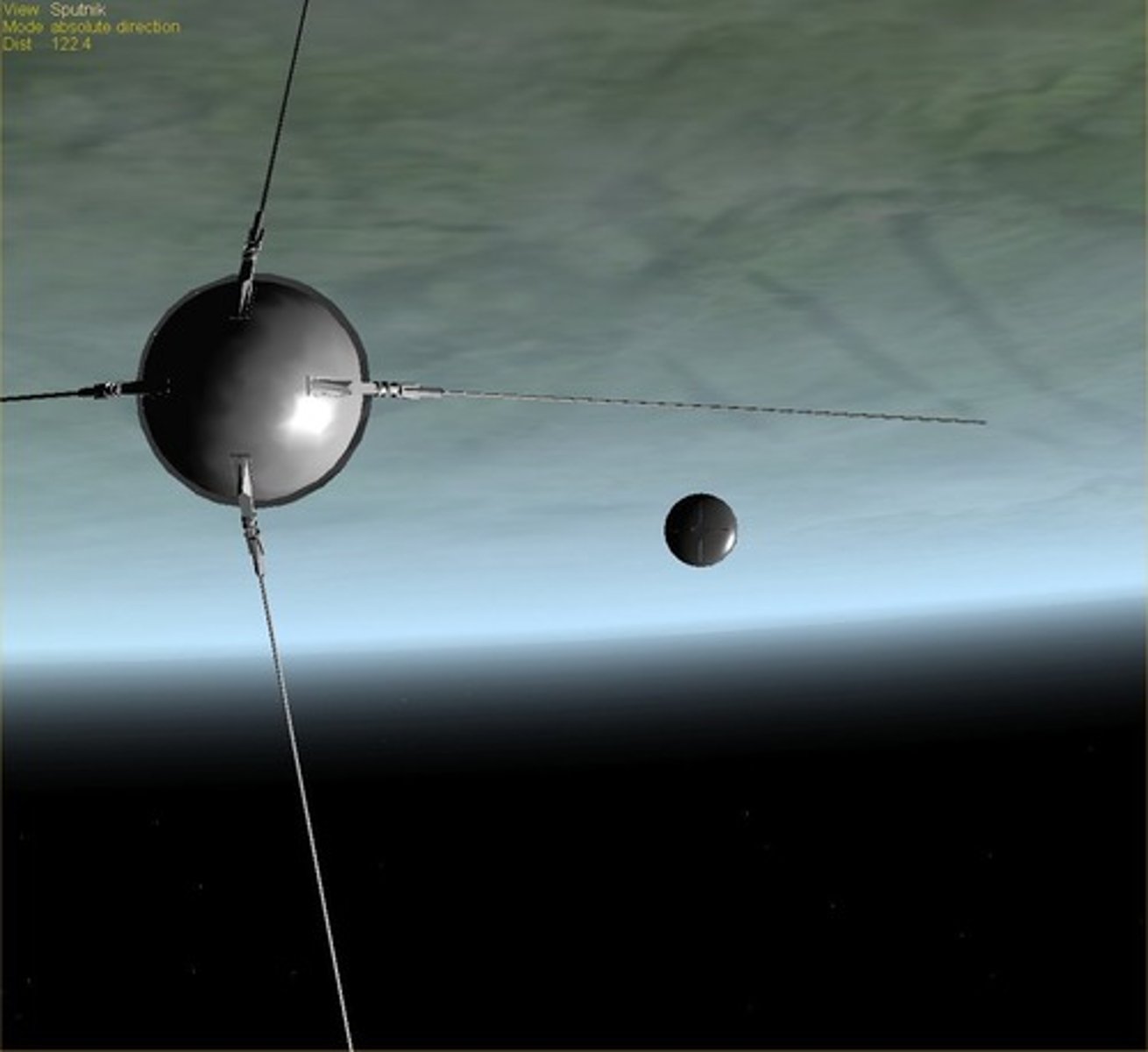 <p>First artificial Earth satellite; launched by Moscow in 1957; sparked U.S. fears of Soviet dominance in technology and outer space. It led to the creation of NASA and the space race.</p>