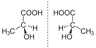 <p><span style="background-color: transparent; font-family: "Times New Roman", serif;"><span>Mirror images of each other (Have to have asymmetric carbon that has 4 different components attached to it).</span></span></p>