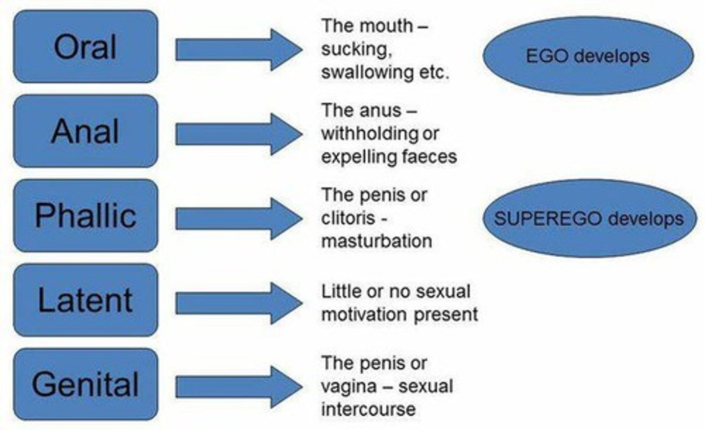 <p>Arises during the phallic stage of development (age 3-6 years) where little boys compete with their fathers for their mother's attention.</p>