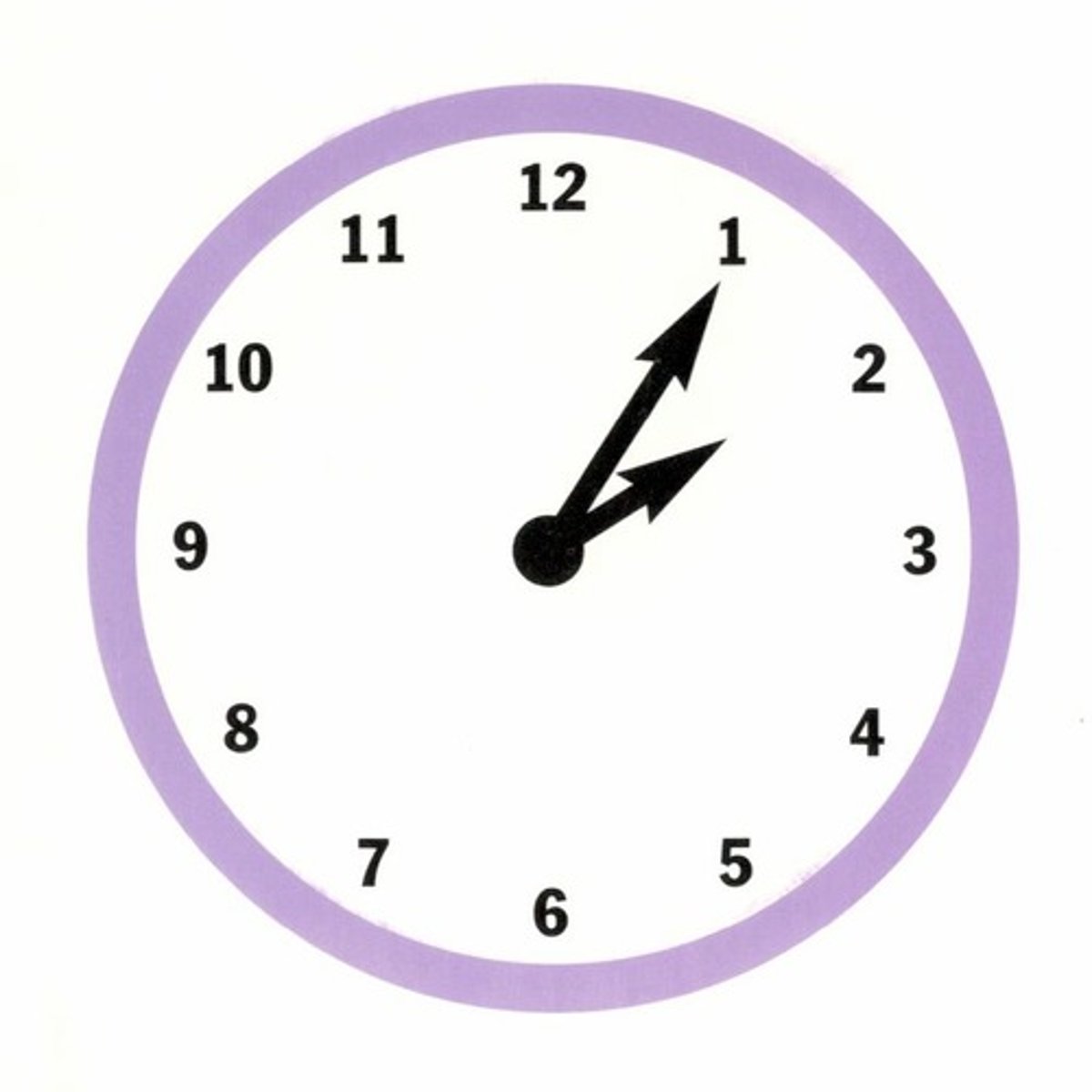 <p>It's 2:05</p>