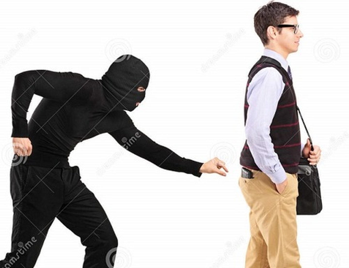 <p>to rob, to steal</p>