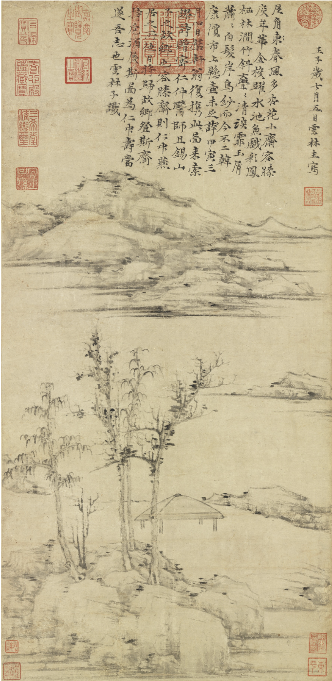 <p>Name of the artist</p><p>Title</p><p>Century</p><p>Medium</p><p>Current location</p>