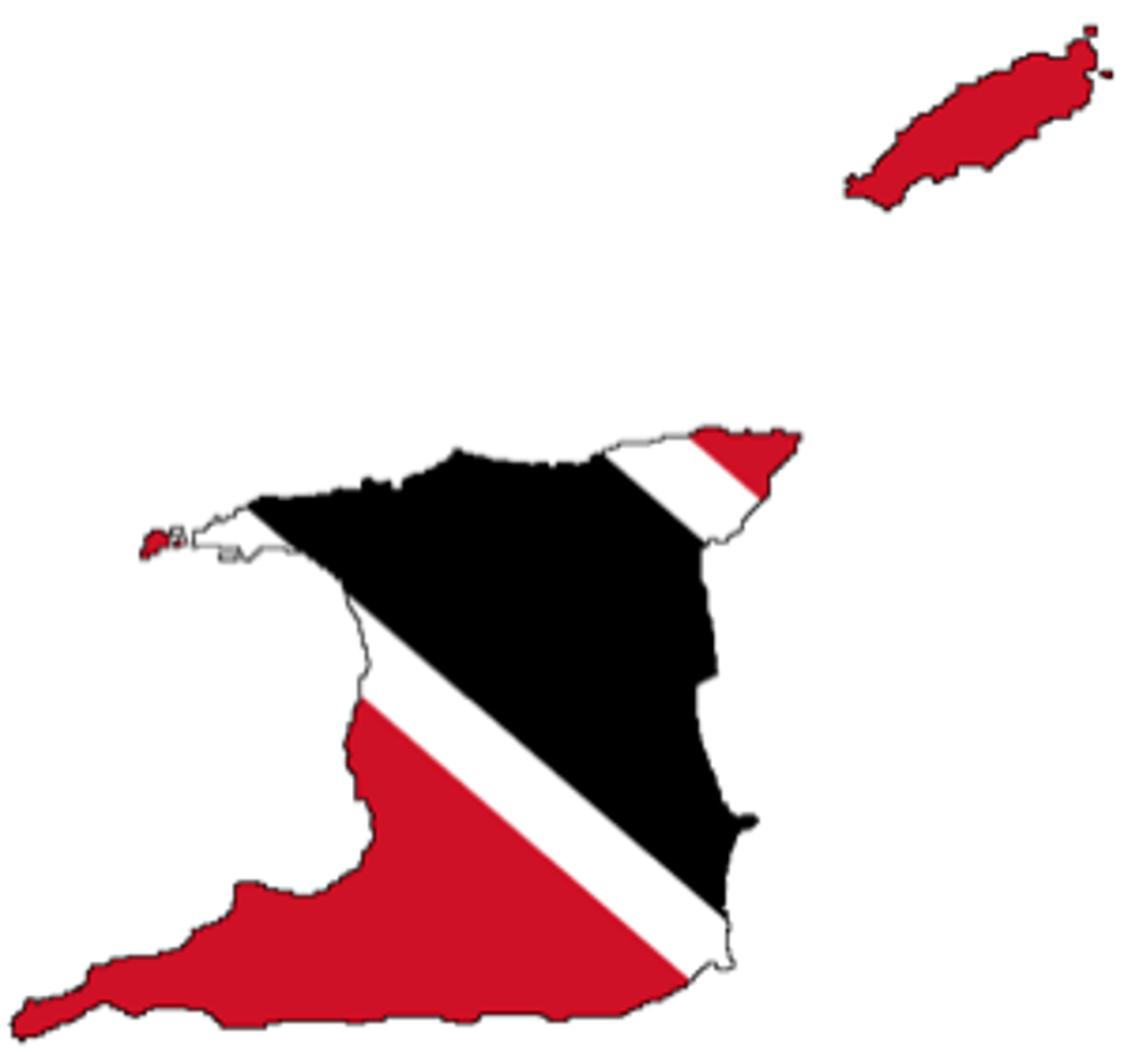 <p>Country outline and flag of...</p>