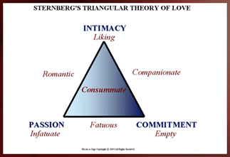 <p>Sternberg love triangles</p>