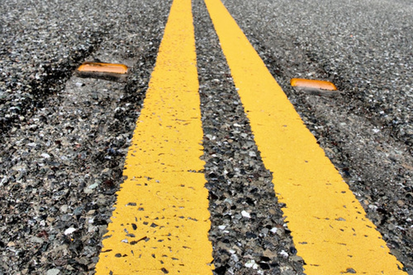 <p>double yellow line</p>