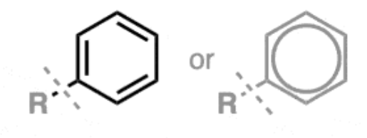<ul><li><p>six-membered ring containing 3 double bonds </p></li><li><p>aromaticity property —&gt; makes them unusually stable </p></li><li><p>substituents are called phenol groups </p></li><li><p>carbons are sp2 hybridized with trigonal planar geometry </p></li></ul><p></p>