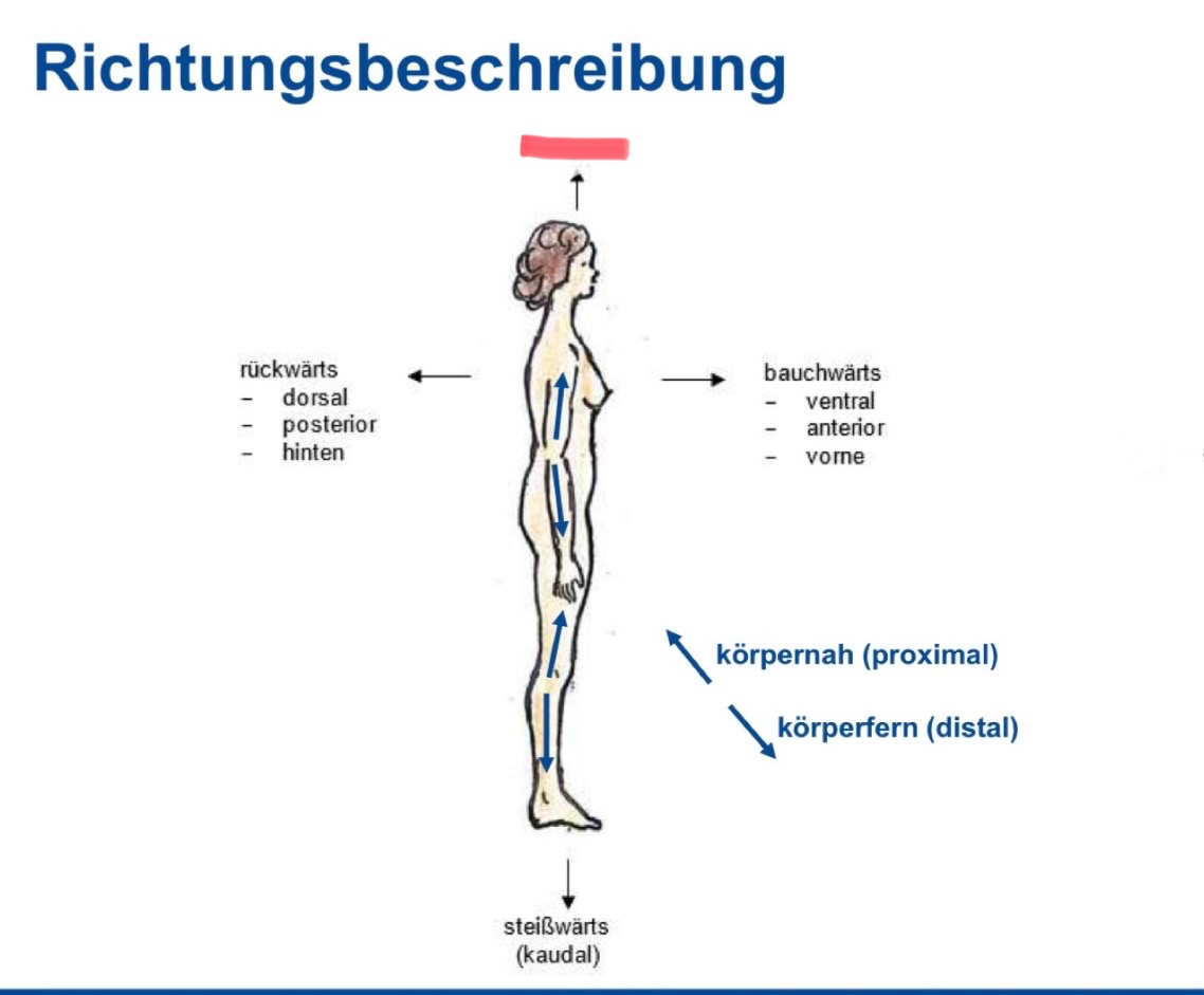 <p>Richtungsbeschreibung</p>