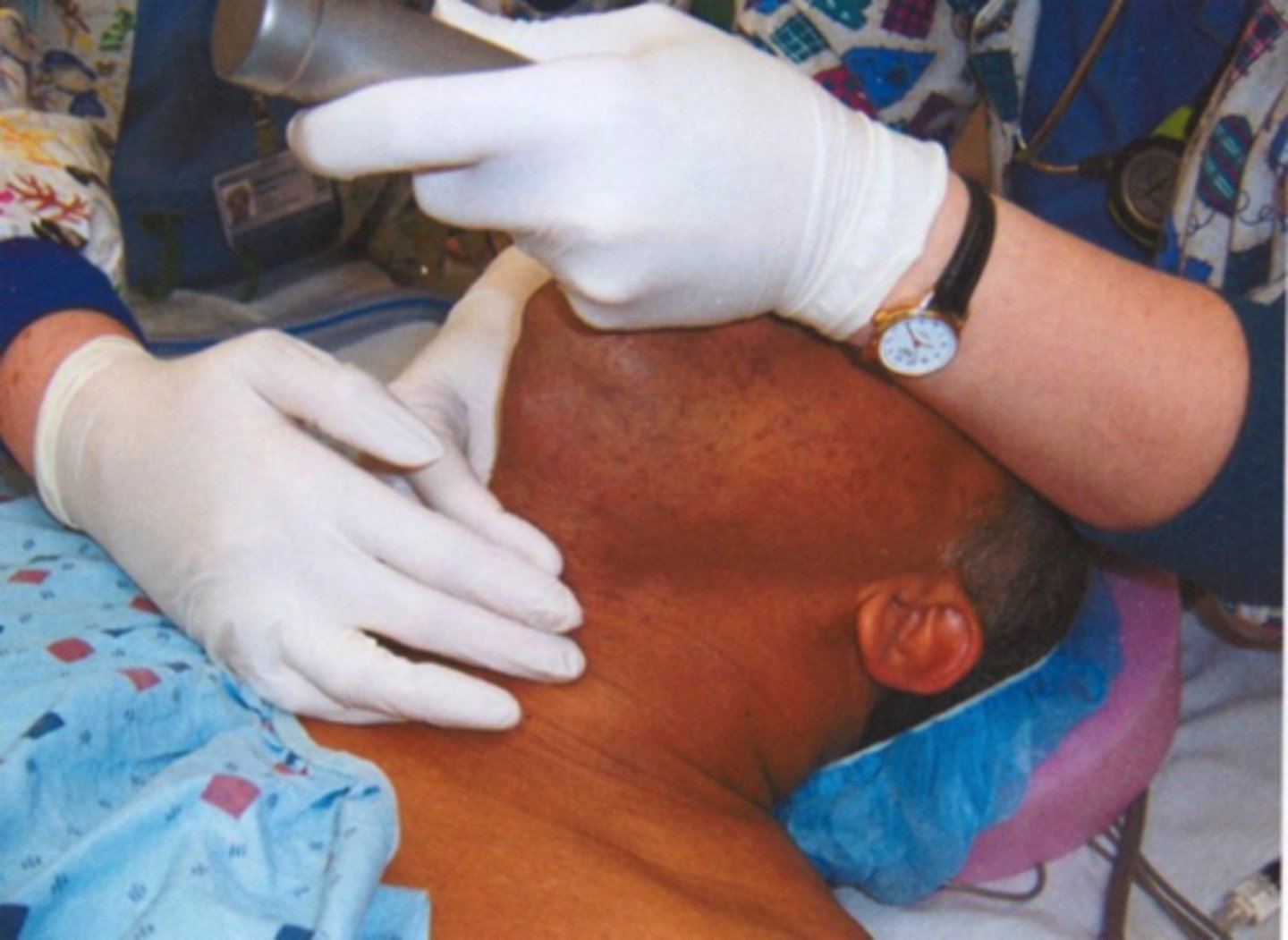 <p>BURP</p><p>Backwards, Upwards, and Rightwards Pressure on external larynx region</p>