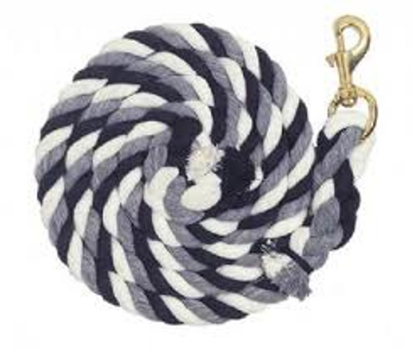 <p>Rope often with a clasp to attach to a horse's halter. Used for leading</p>