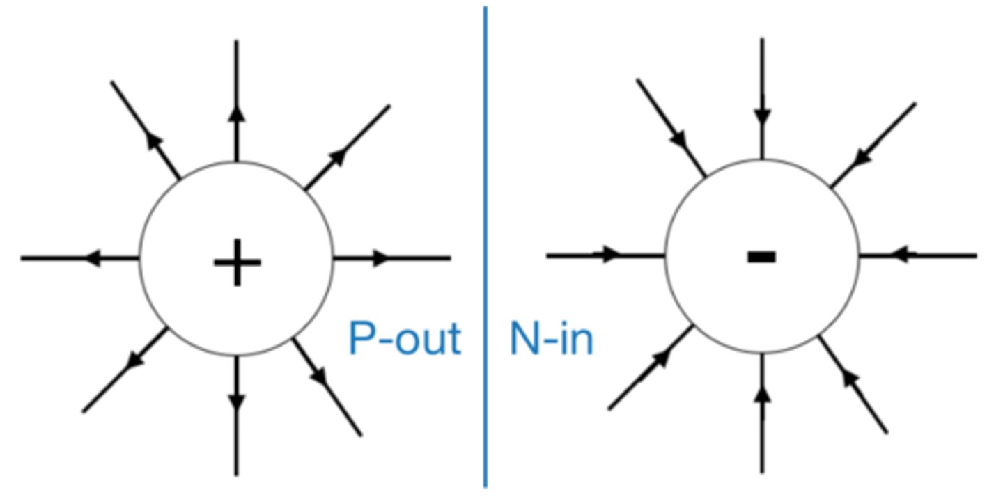 <p>electric field</p>