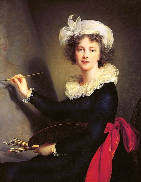 Elisabeth Louise Vigee Le-Brun Self Portrait