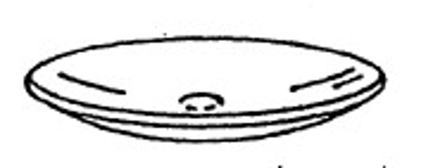 <p>used as a surface to evaporate a liquid, or to hold solids while being weighed, or as a cover for a beaker</p>