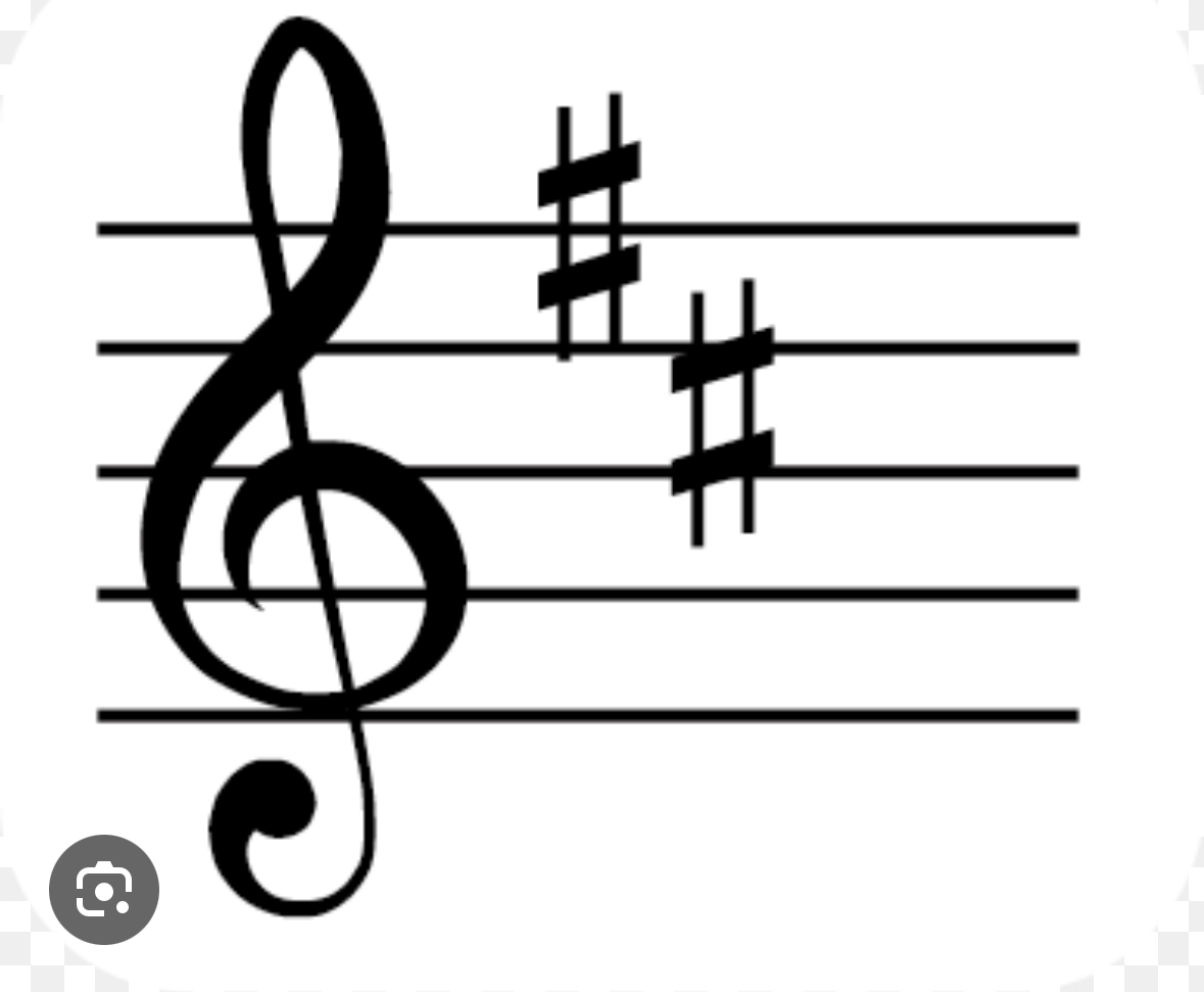 <p>2 sharps </p>