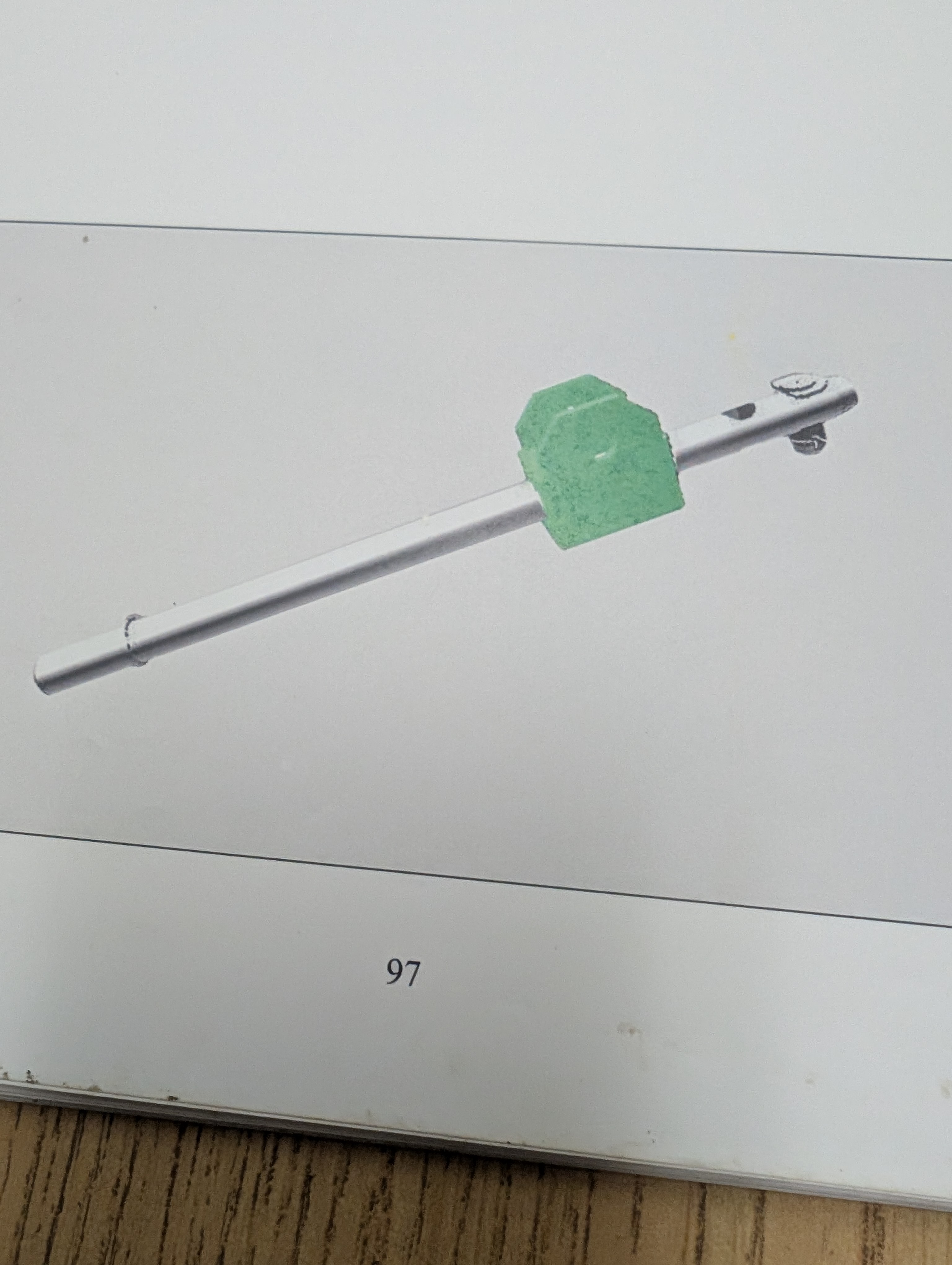 <p>Anchorage pin assembly </p>