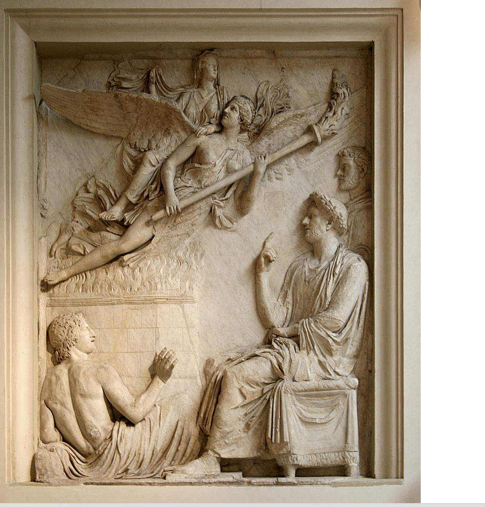 <p>Apotheosis of Sabina reused on the Arco di Portogallo</p>