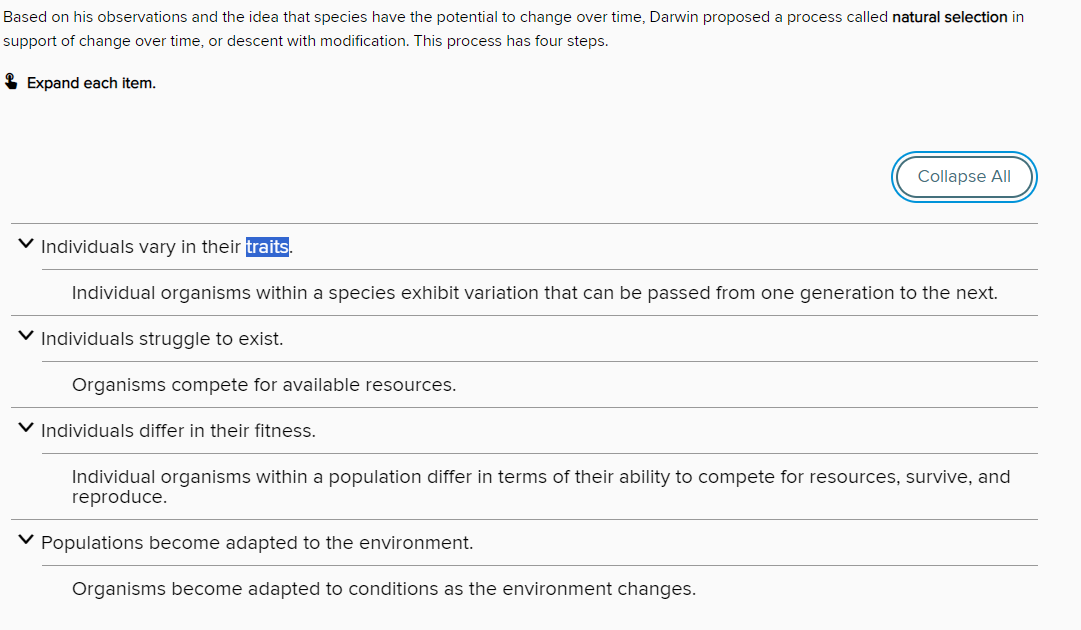 <p><span style="font-family: Archivo Black, sans-serif">Which of the following process makes adaptation possible?</span></p>