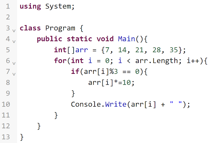 <p><span>Identify the output of the given codes in each item. Please remember, they are case-sensitive</span></p>