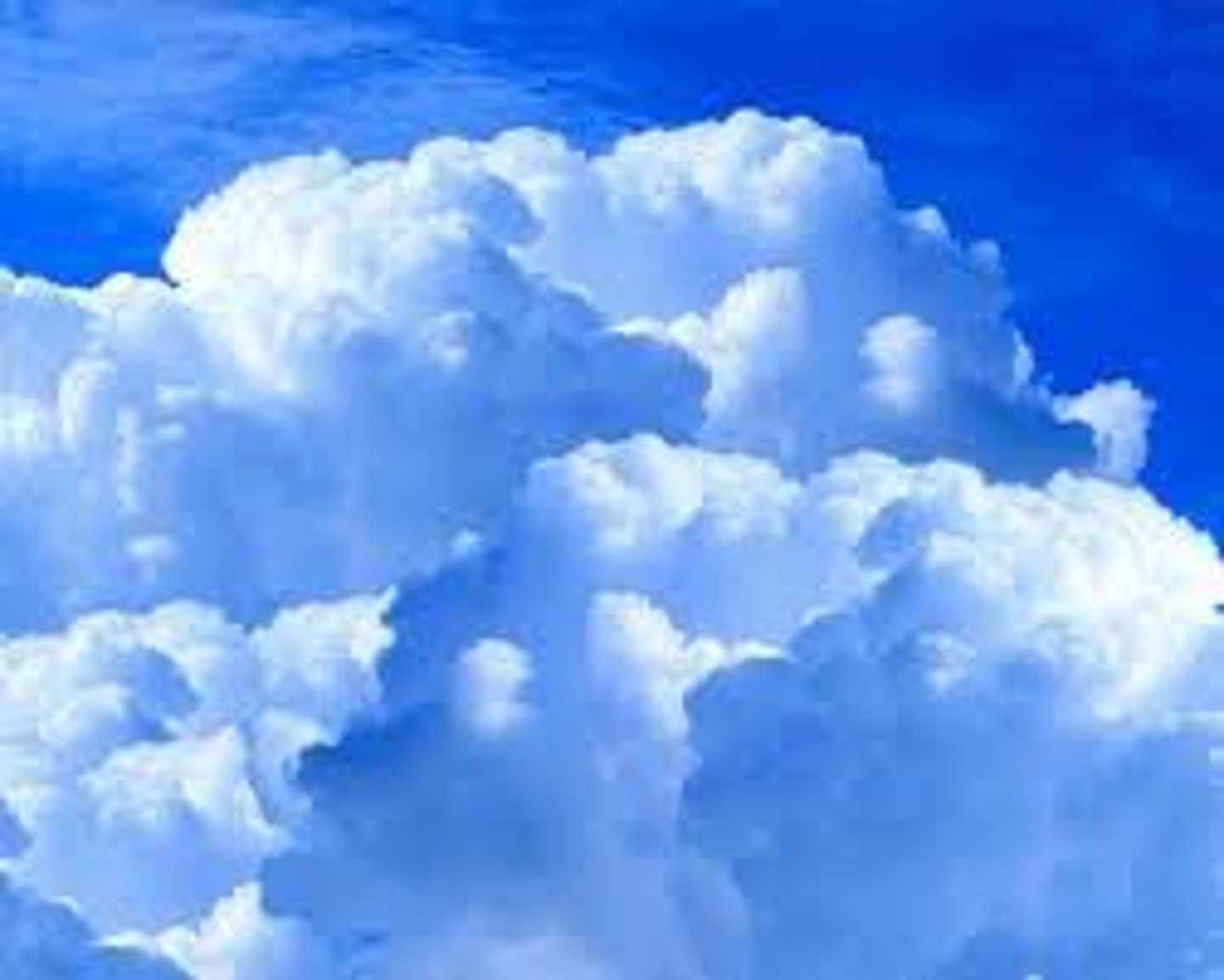 <p>when rising air, through expansion, cools to the point where some of the water vapor molecules "clump together" faster than they are torn apart by their thermal energy. Some of that (invisible) water vapor condenses to form (visible) cloud droplets or ice crystals.</p>