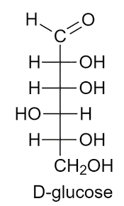 <p>the OH is on the right hand side of the chain</p>