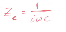 <p>ω= is the angular frequency</p><p>C= the capacitance</p>