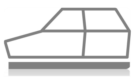 <p>Zwei Längsträger mit Quertraversen; flexibel für Aufbauten, aber schwer.</p>