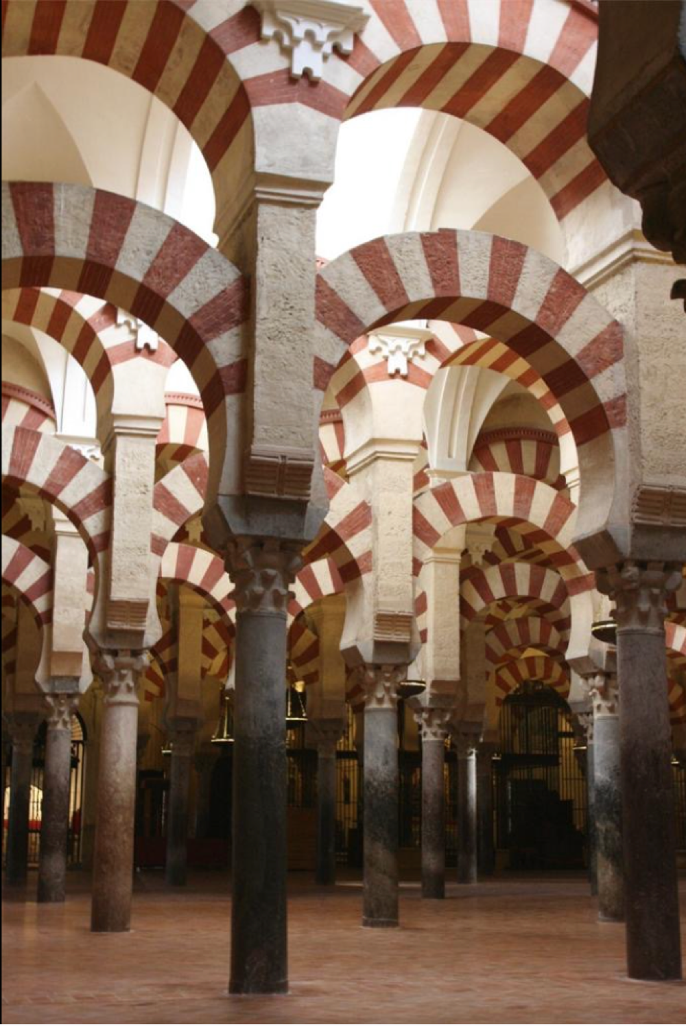 <p>what is significant about the structure of the Great Mosque of Cordoba</p>