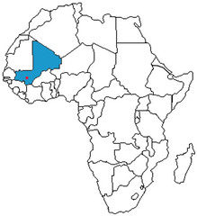 West African kingdom founded in the 13th century by Sundiata; it reached its peak during the reign of Mansa Masu