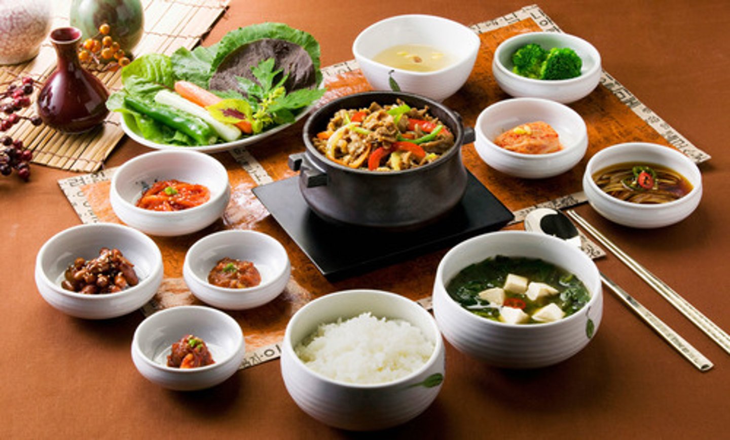 <p>Makanan Korea,</p>