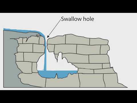 <p>Swallow holes</p>